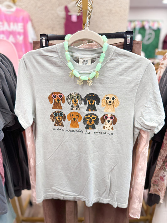 “More Weenies Less Meanies” Tshirt