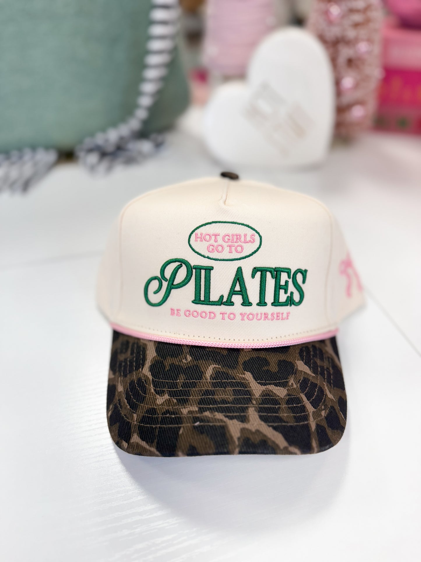 Hot Girls Go To Pilates Trucker Hat