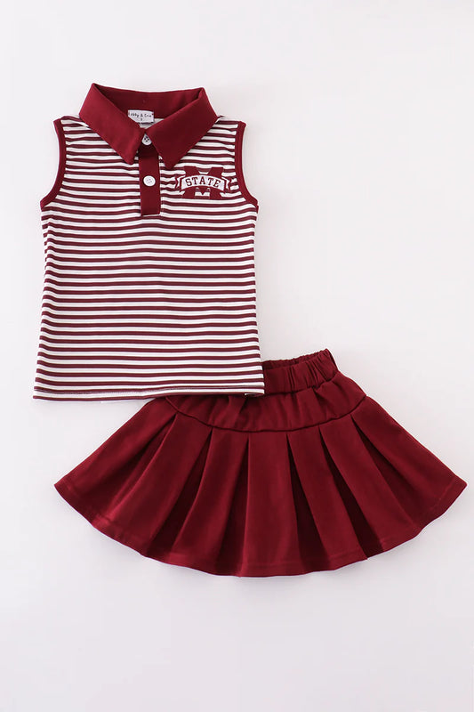MSU Skirt Set- Girl