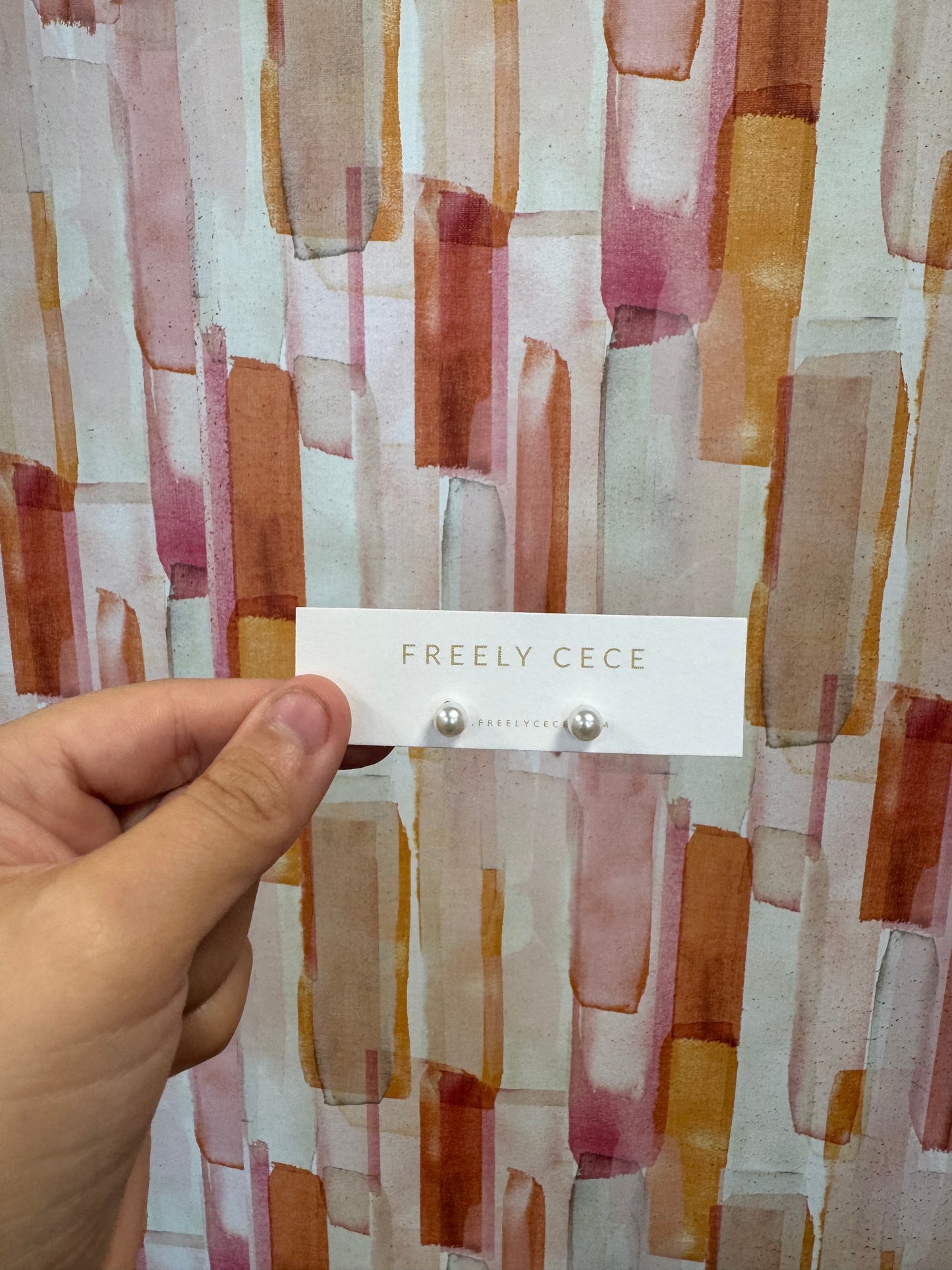FC Mini Pearl Studs