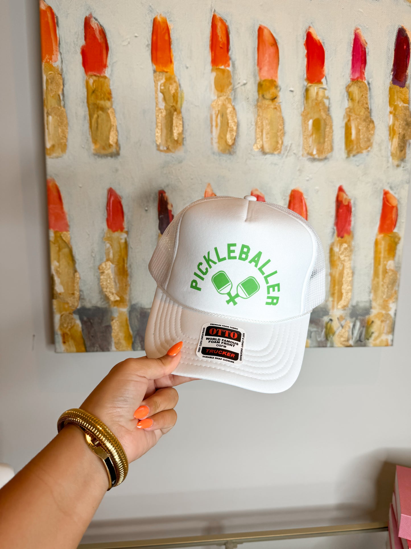 Pickleballer Trucker Hat- (2 Colors)