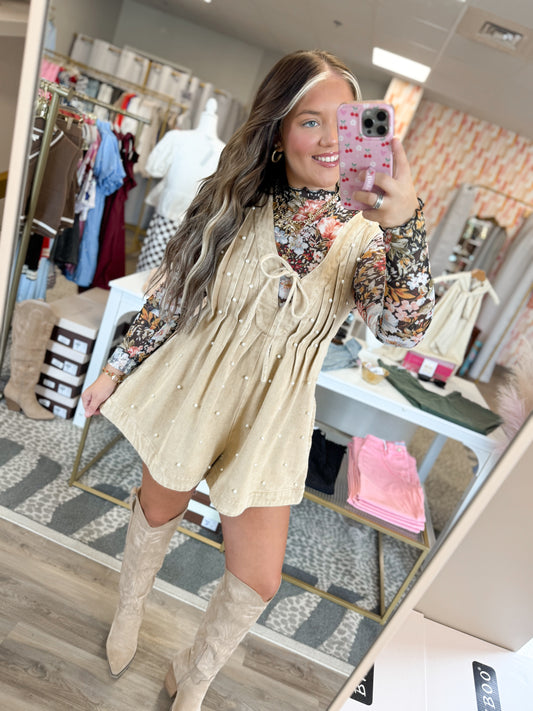 Pearly Girl Romper