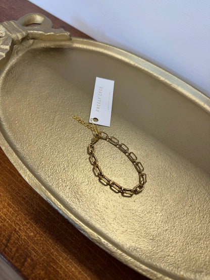 FC Gold Chunky Chain Bracelet