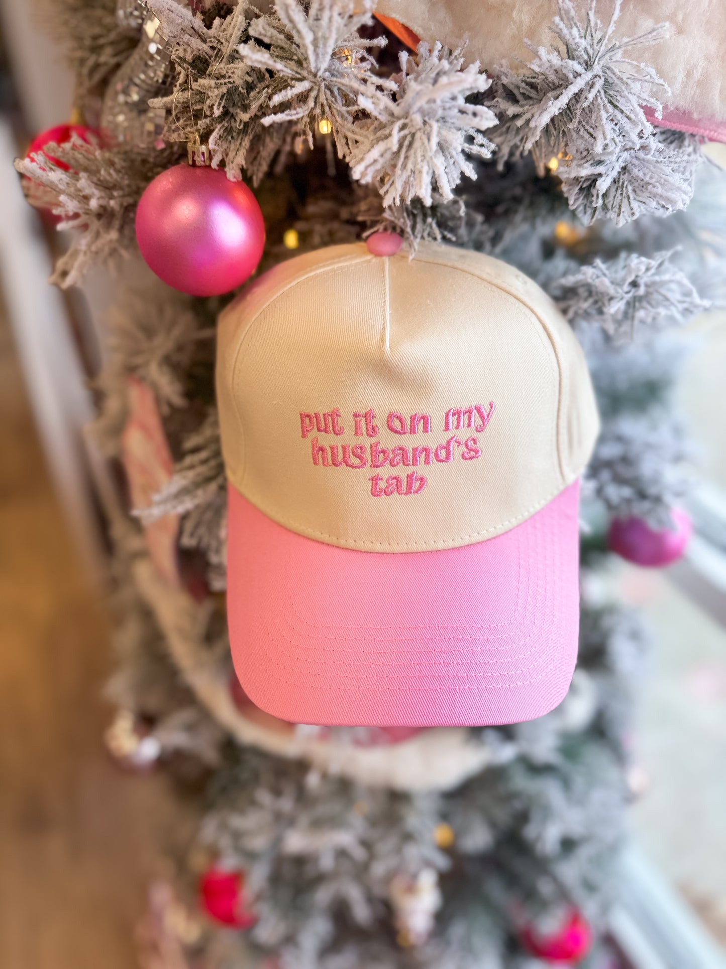 Put It On My Husband’s Tab Hat