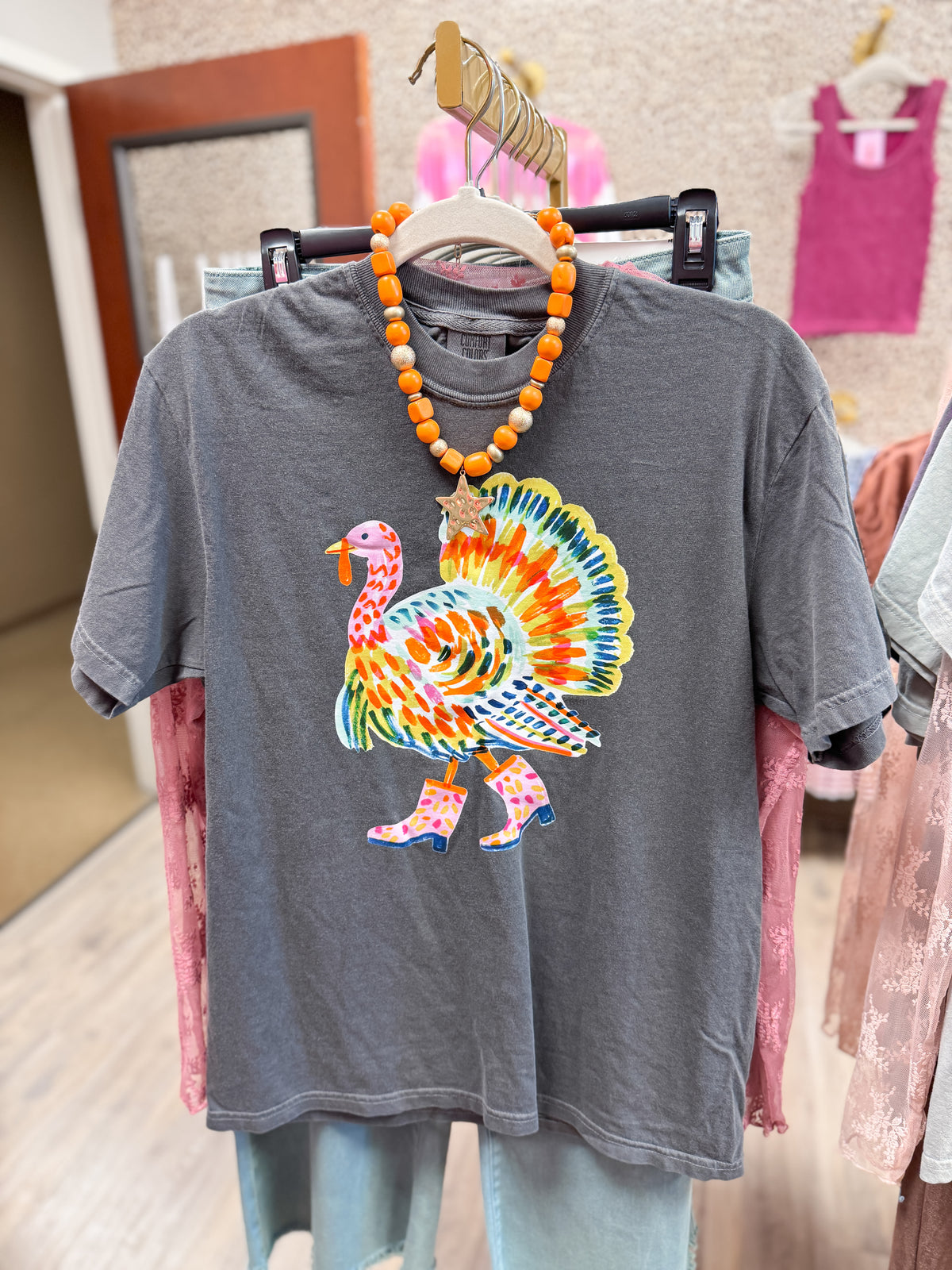 Colorful Turkey Tshirt