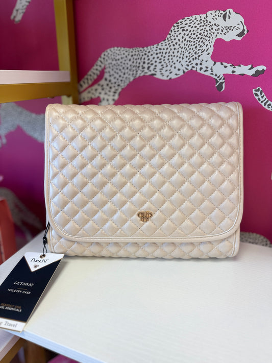 Toiletry Case- Pearl Quilted