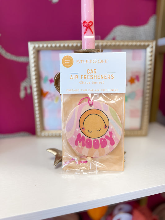 Moody Car Freshie- 2 Pack