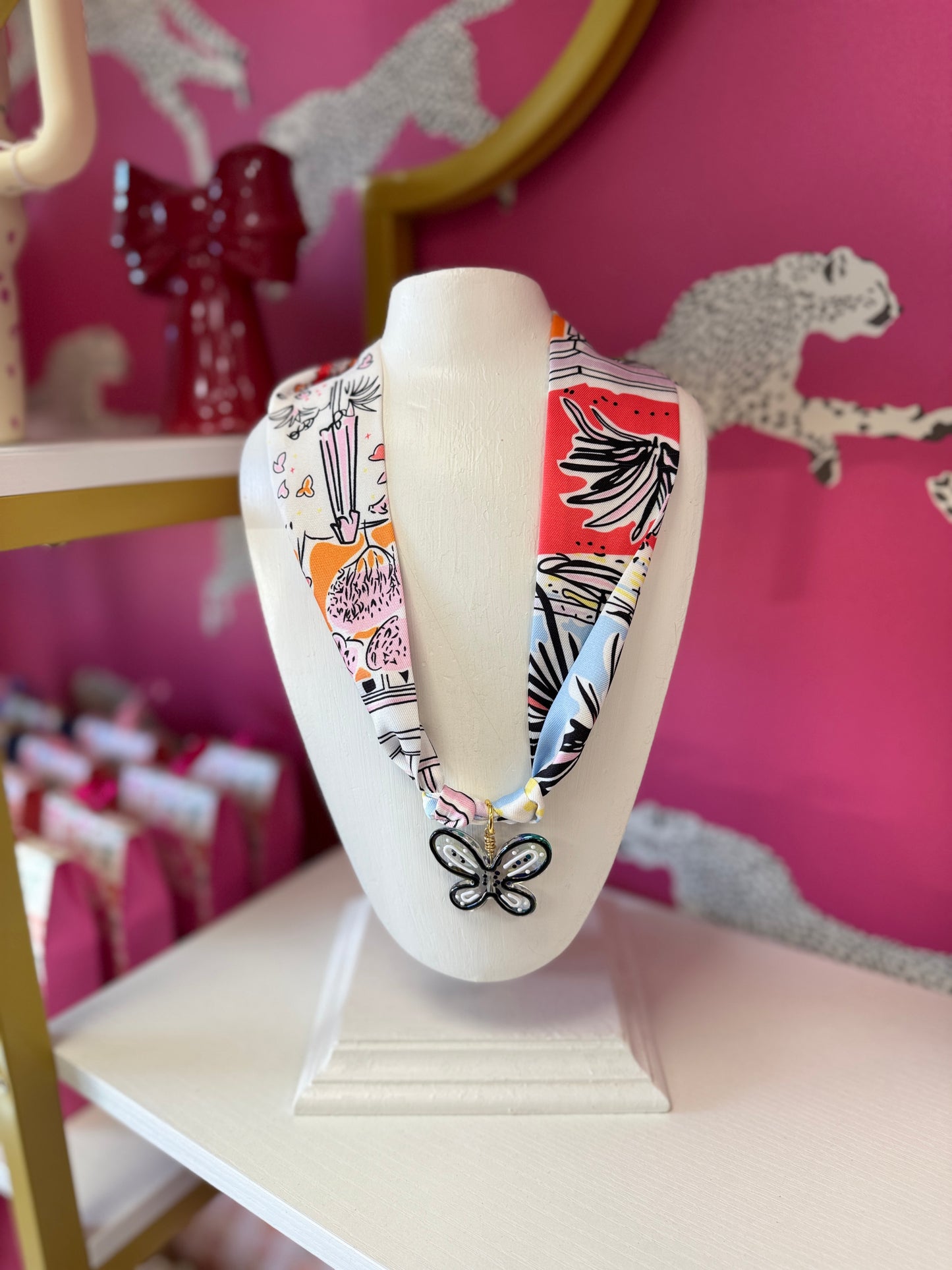 Scarf Necklace #4