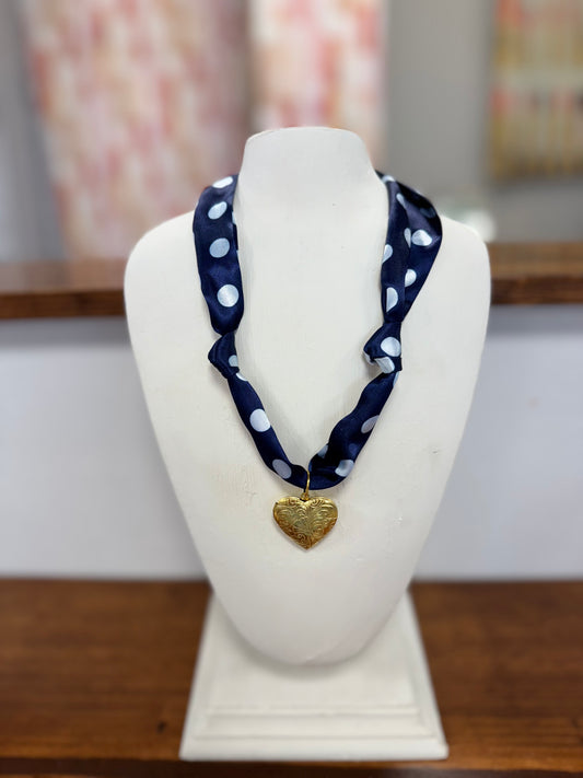 Scarf Necklace #126
