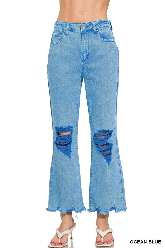 Demi Jeans- Ocean Blue