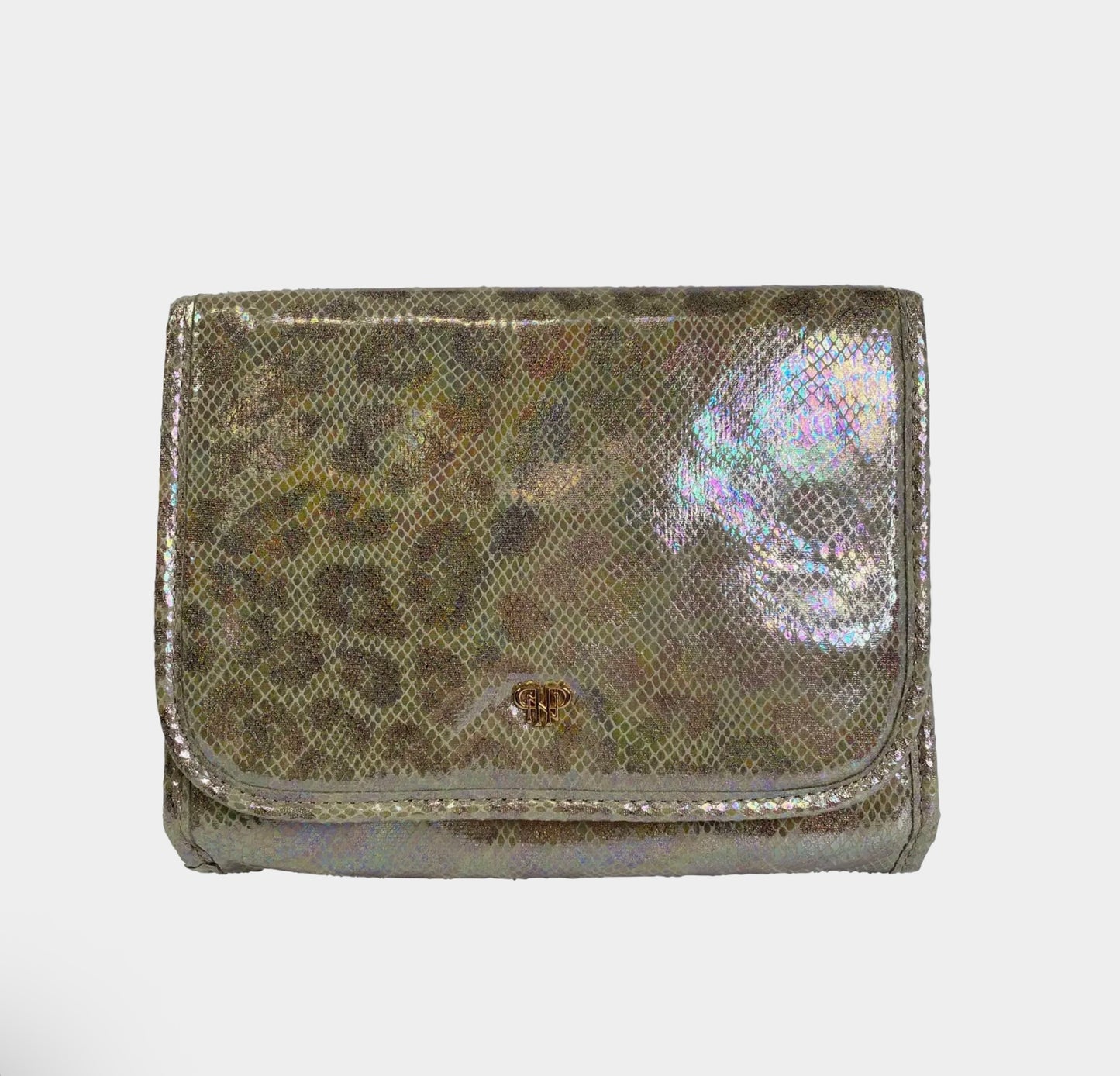 Toiletry Case- Glimmer Leopard