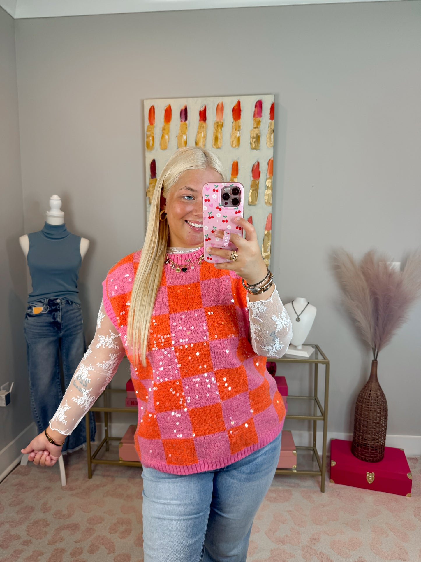 Lady Sequin Sweater