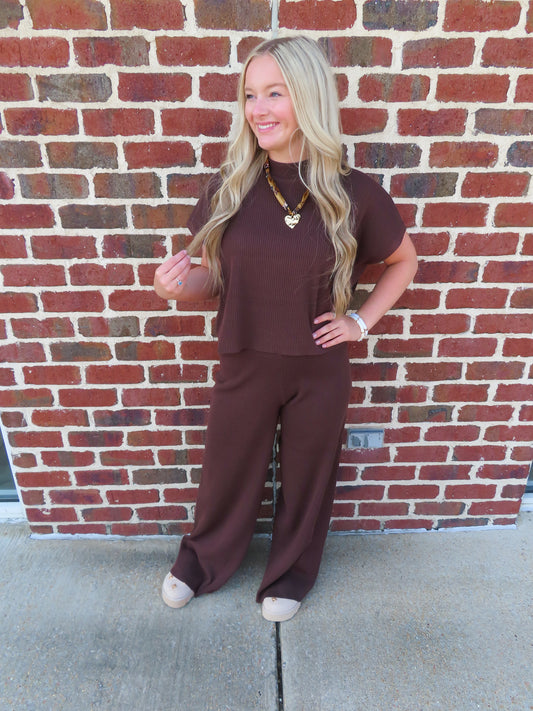 Courtney Set- Brown