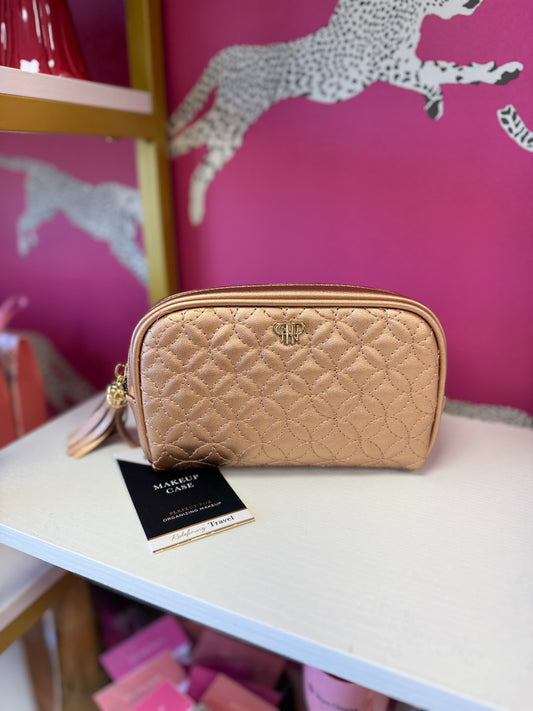 Makeup Case- Copper Circle