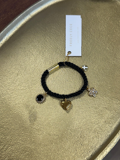 FC Cord Charm Bracelet- 9 Colors