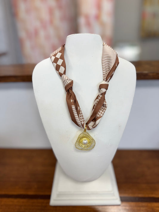 Scarf Necklace #156