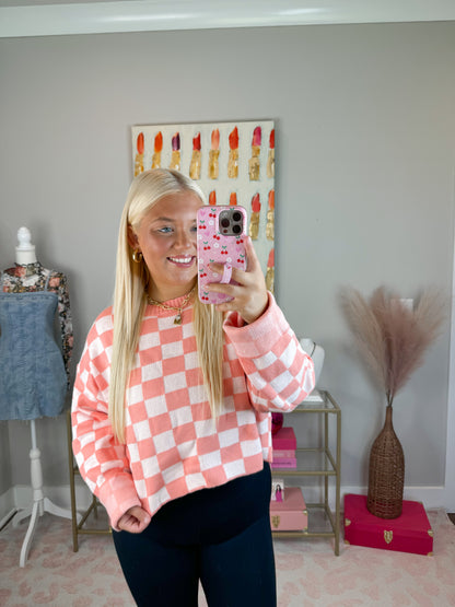 Coral Love Sweater