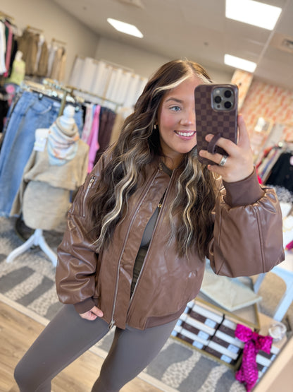 Sophie Leather Jacket