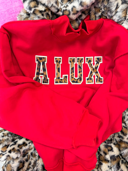 Red ALUX Mockneck