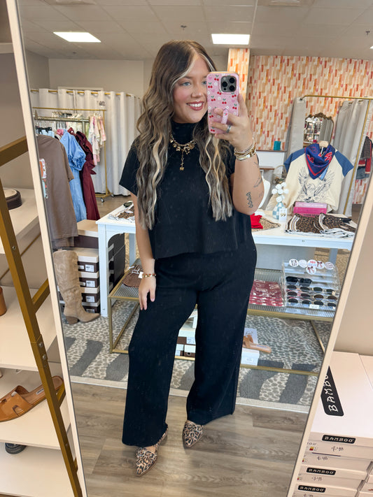 Courtney Set- Black