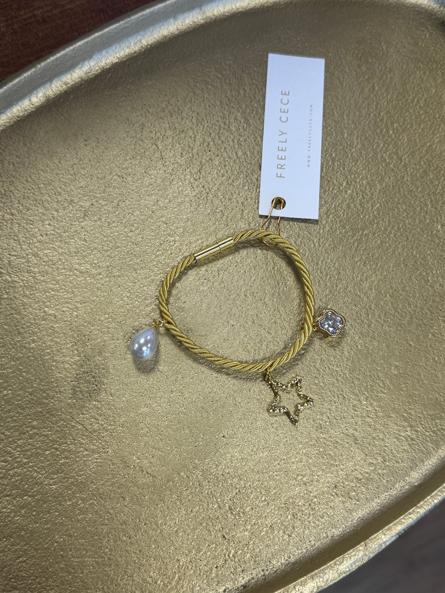 FC Cord Charm Bracelet- 9 Colors