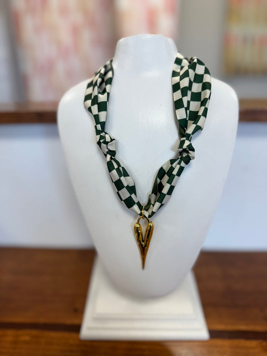 Scarf Necklace #78
