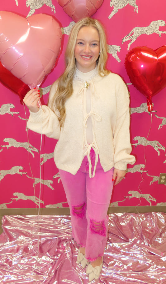 Penelope Cardigan- Beige