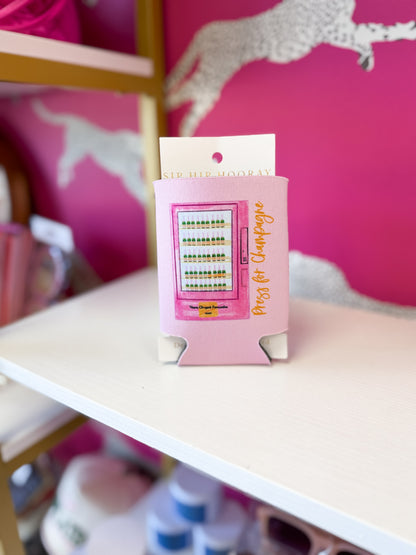 ‘Press For Champagne’ Koozie