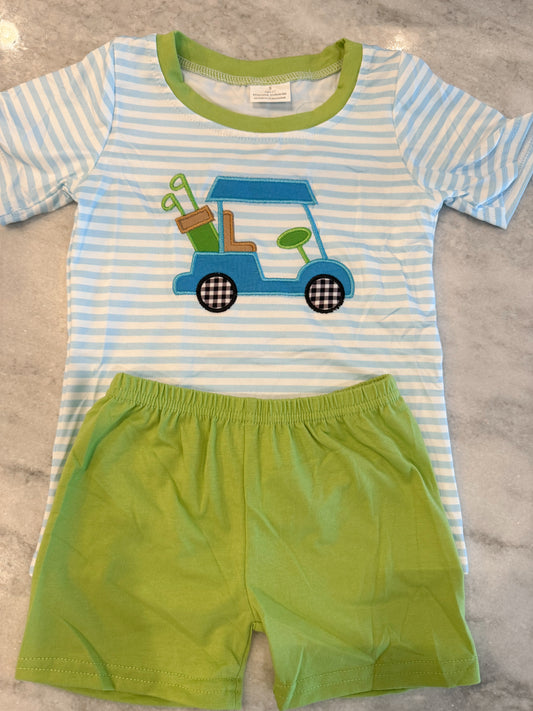 Boy Golf Outfit Set