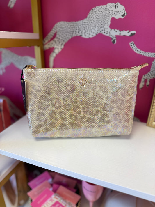 Everyday Sleek Bag- Glimmer Leopard
