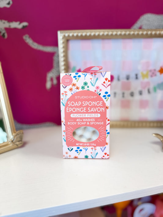 Floral Soap Sponge