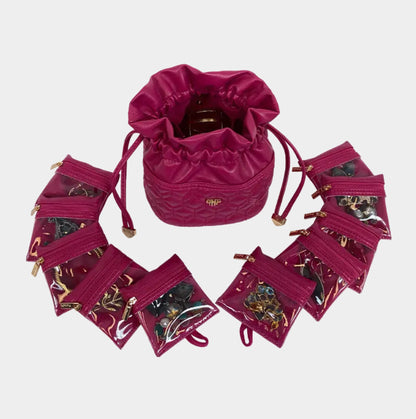 Jewelry Travel Bag- Pink