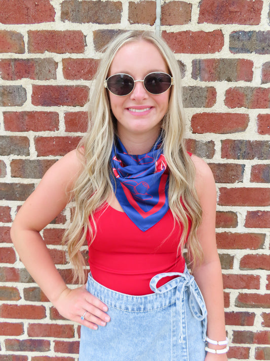Ole Miss Bandana- M Logo