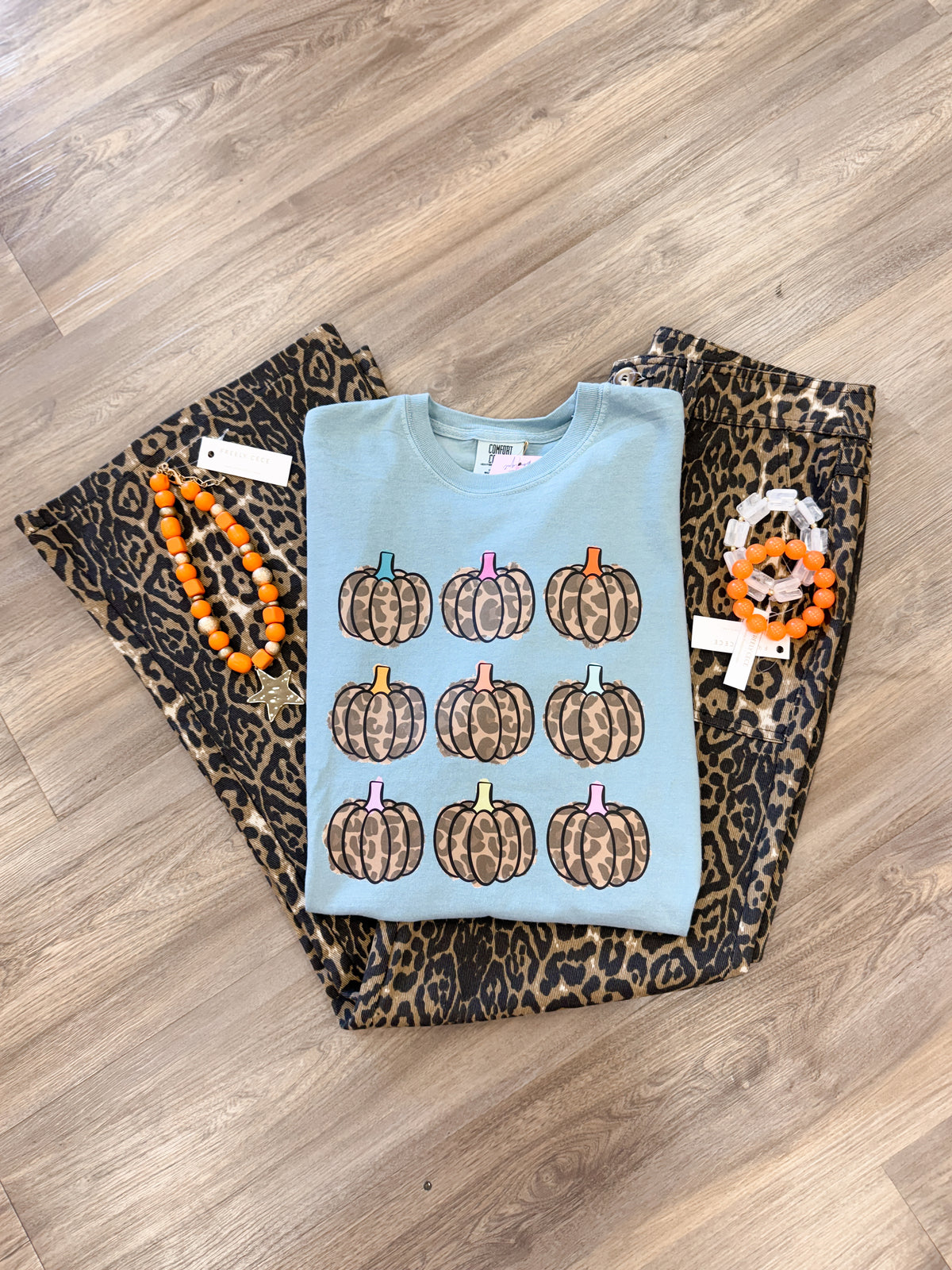 Leopard Pumpkins Tshirt