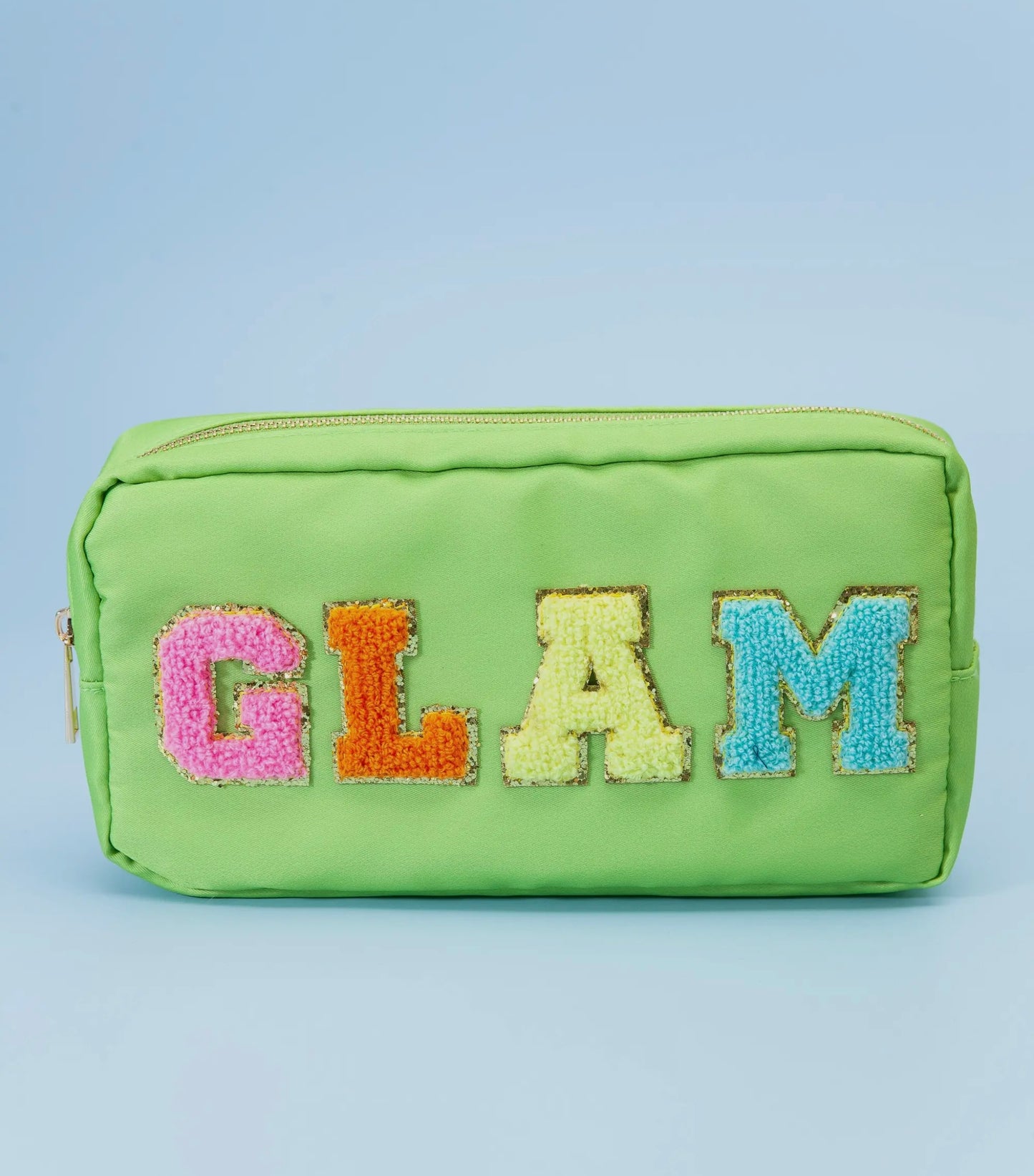 Green GLAM Makeup Bag