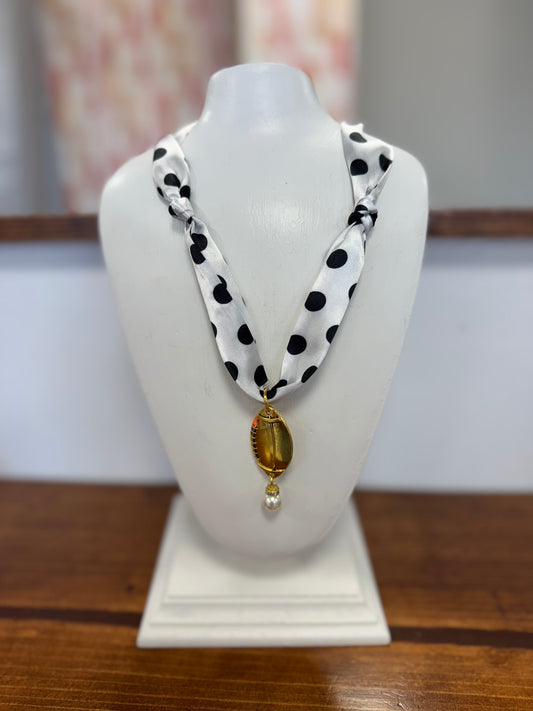 Scarf Necklace #44