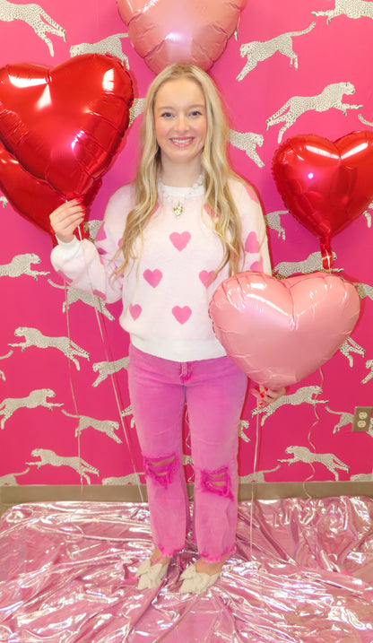 Heart Of Love Sweater (CURVY)