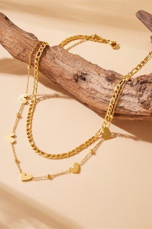 Heart Layered Necklace