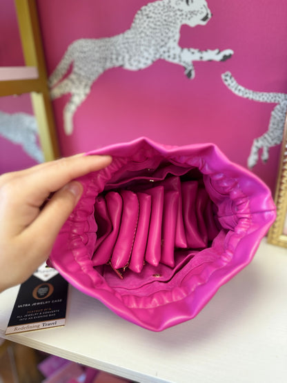 Jewelry Travel Bag- Pink