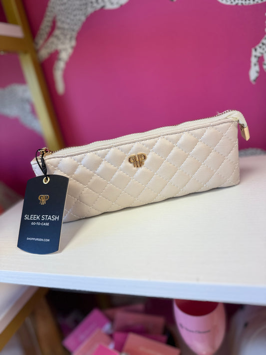 Stash Go To Case- Pearl Quilted