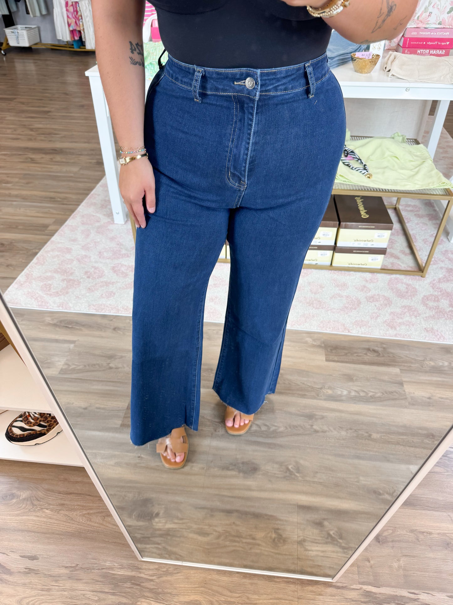 Rubi Denim Jeans- Dark Wash