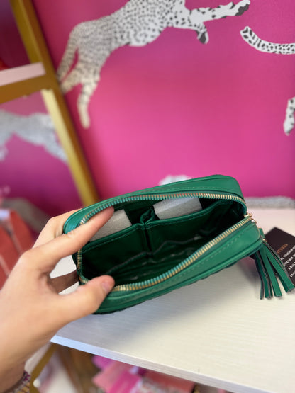 Glam Makeup Case- Emerald Velvet