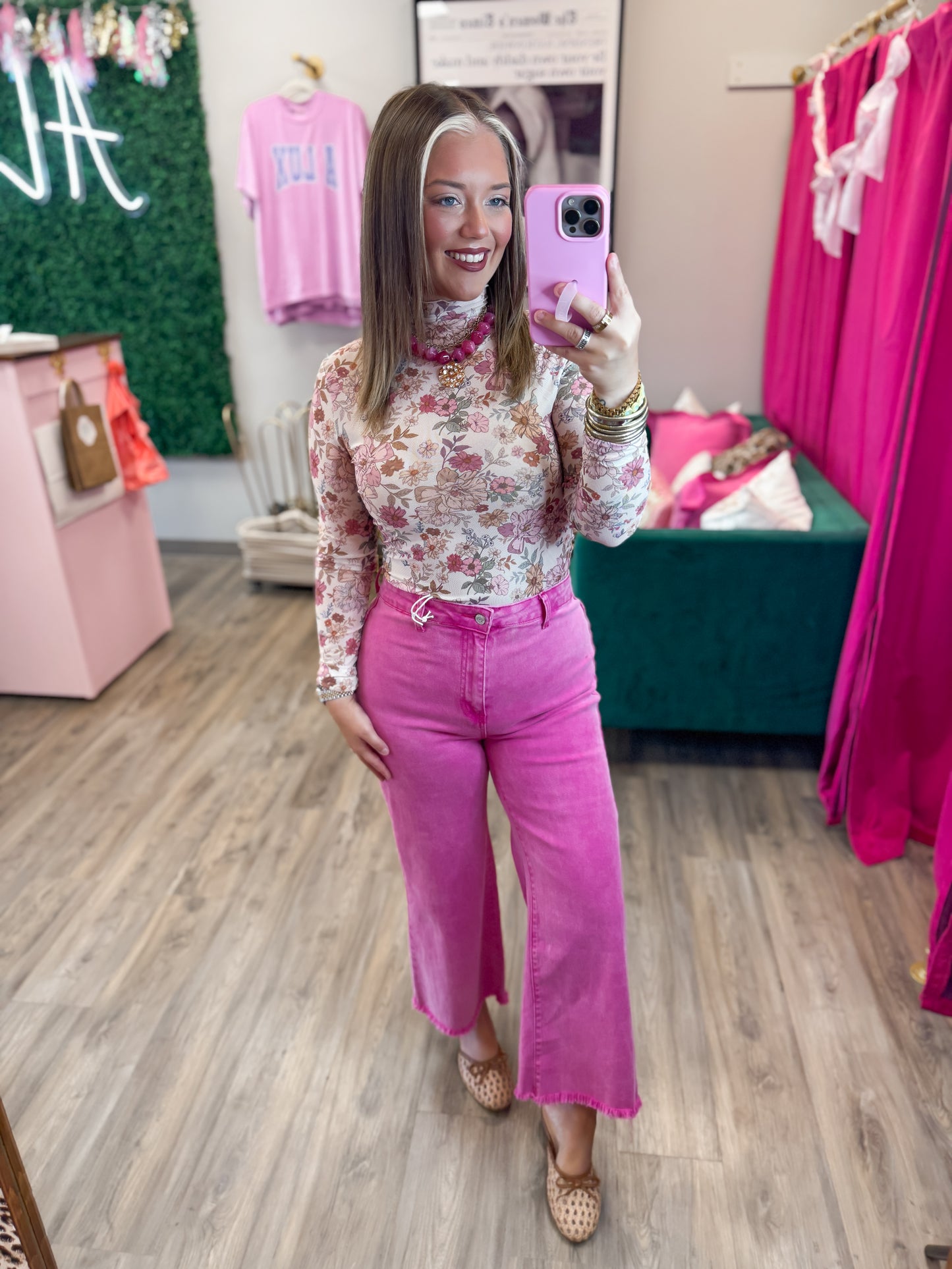 Zayla Mesh Top