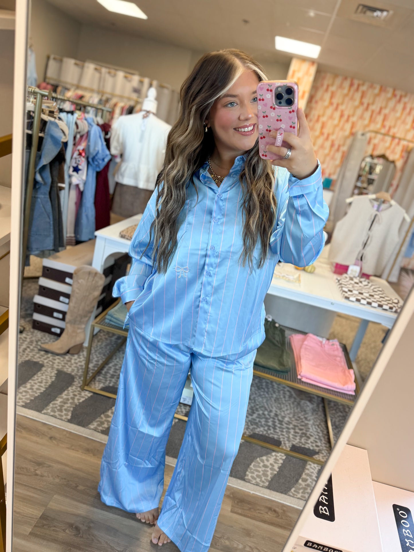 Blue Dreams PJ Set