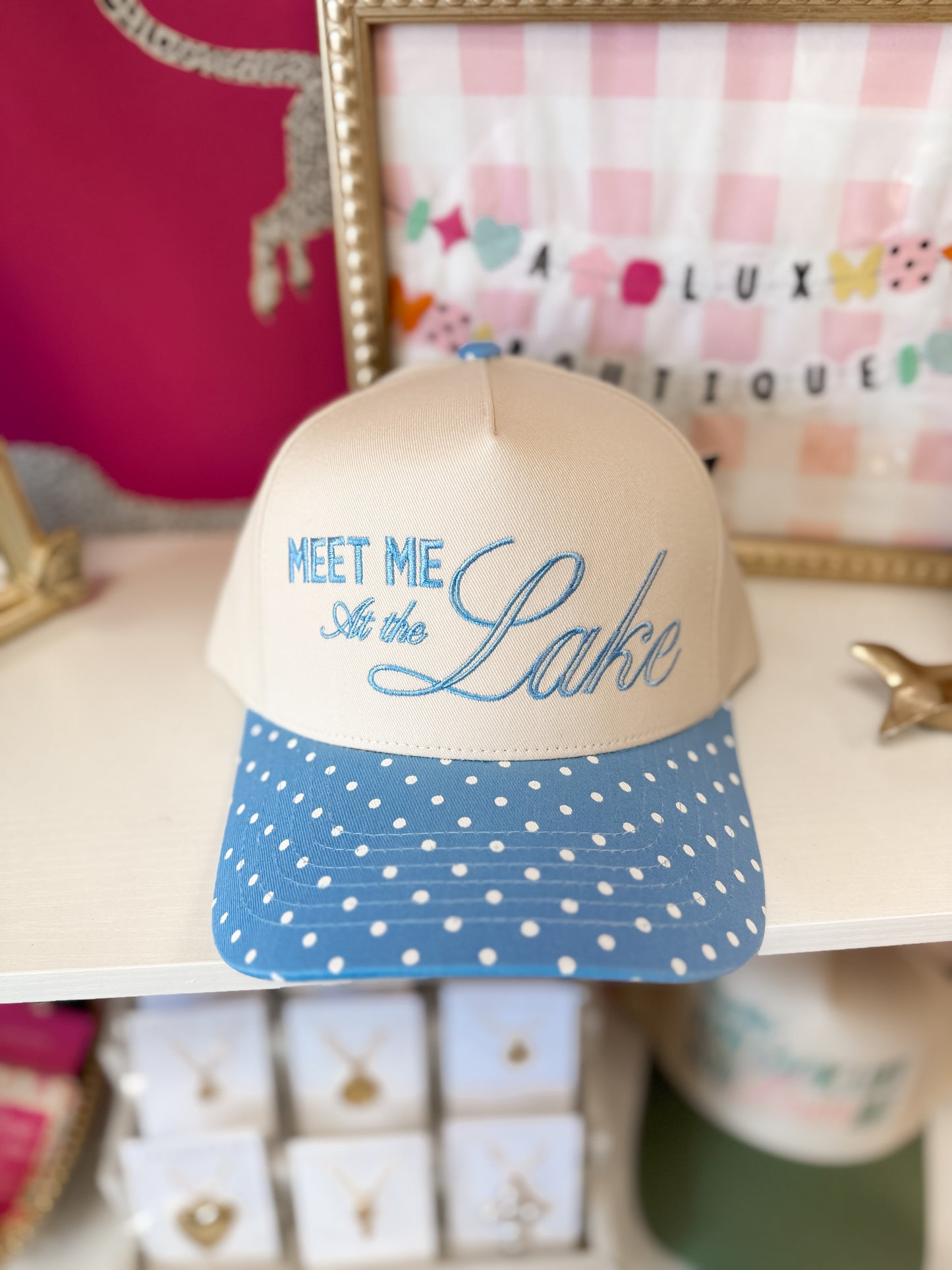 Meet Me At The Lake Trucker Hat