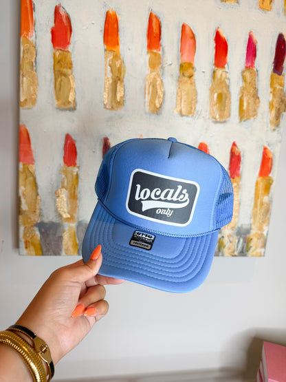 Locals Only Trucker Hat- (2 Colors)