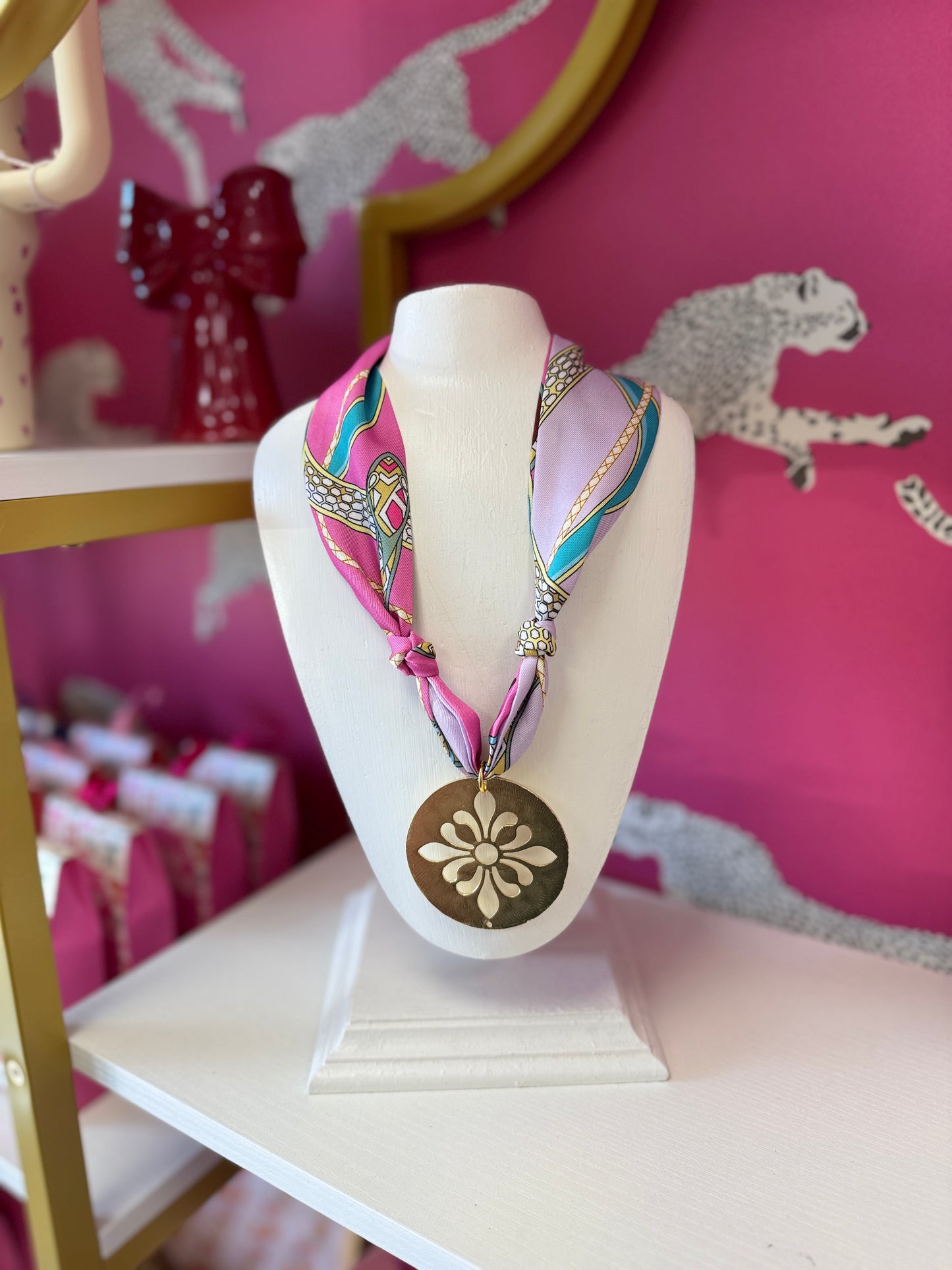 Scarf Necklace #10