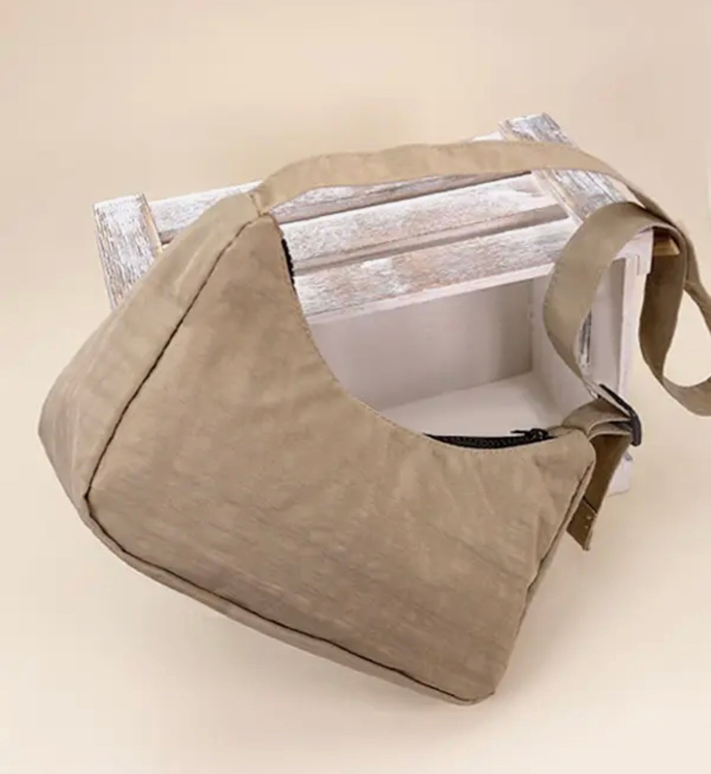 Mini Crossbody Bag— Tan