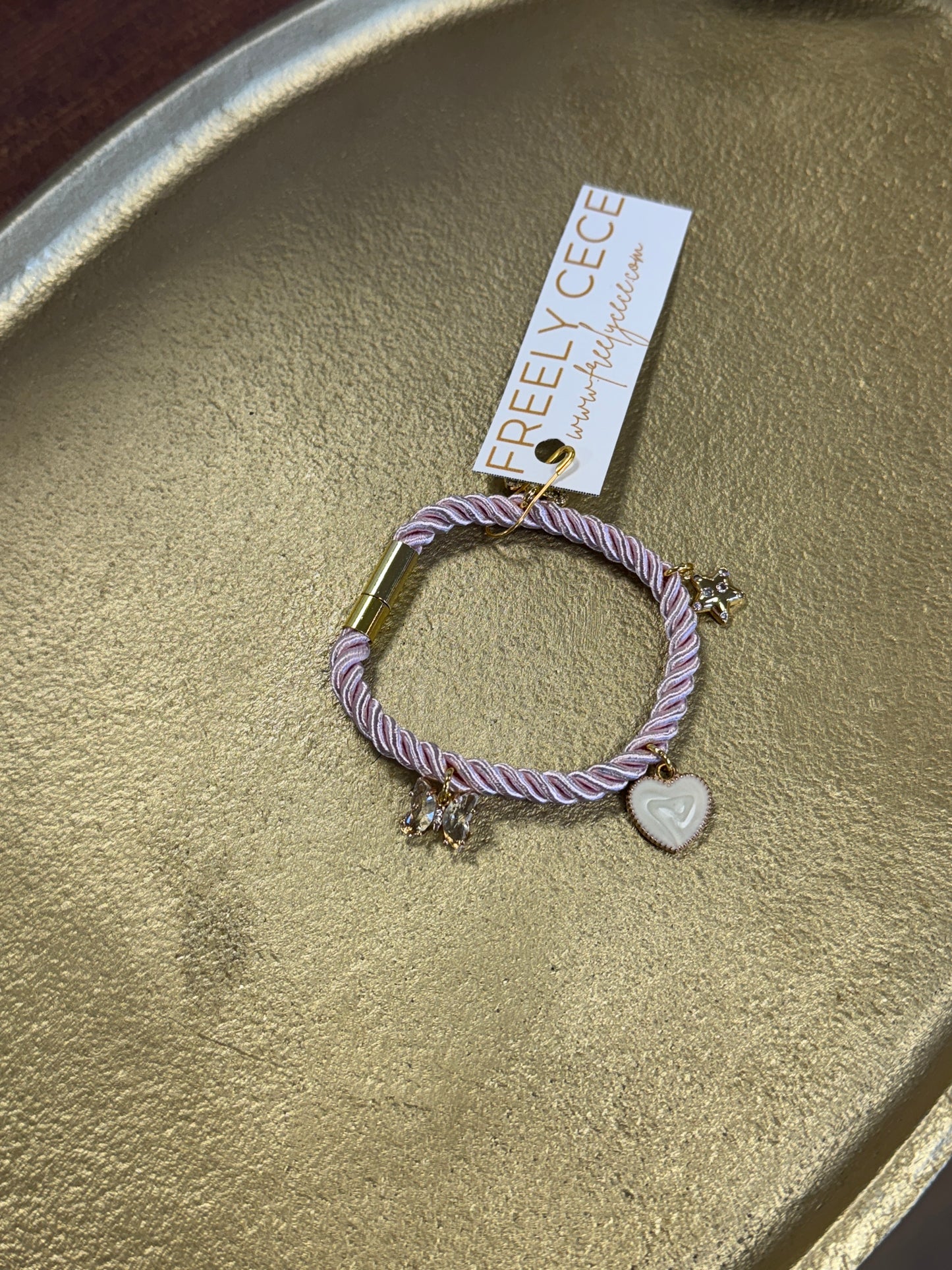 FC Cord Charm Bracelet- 9 Colors