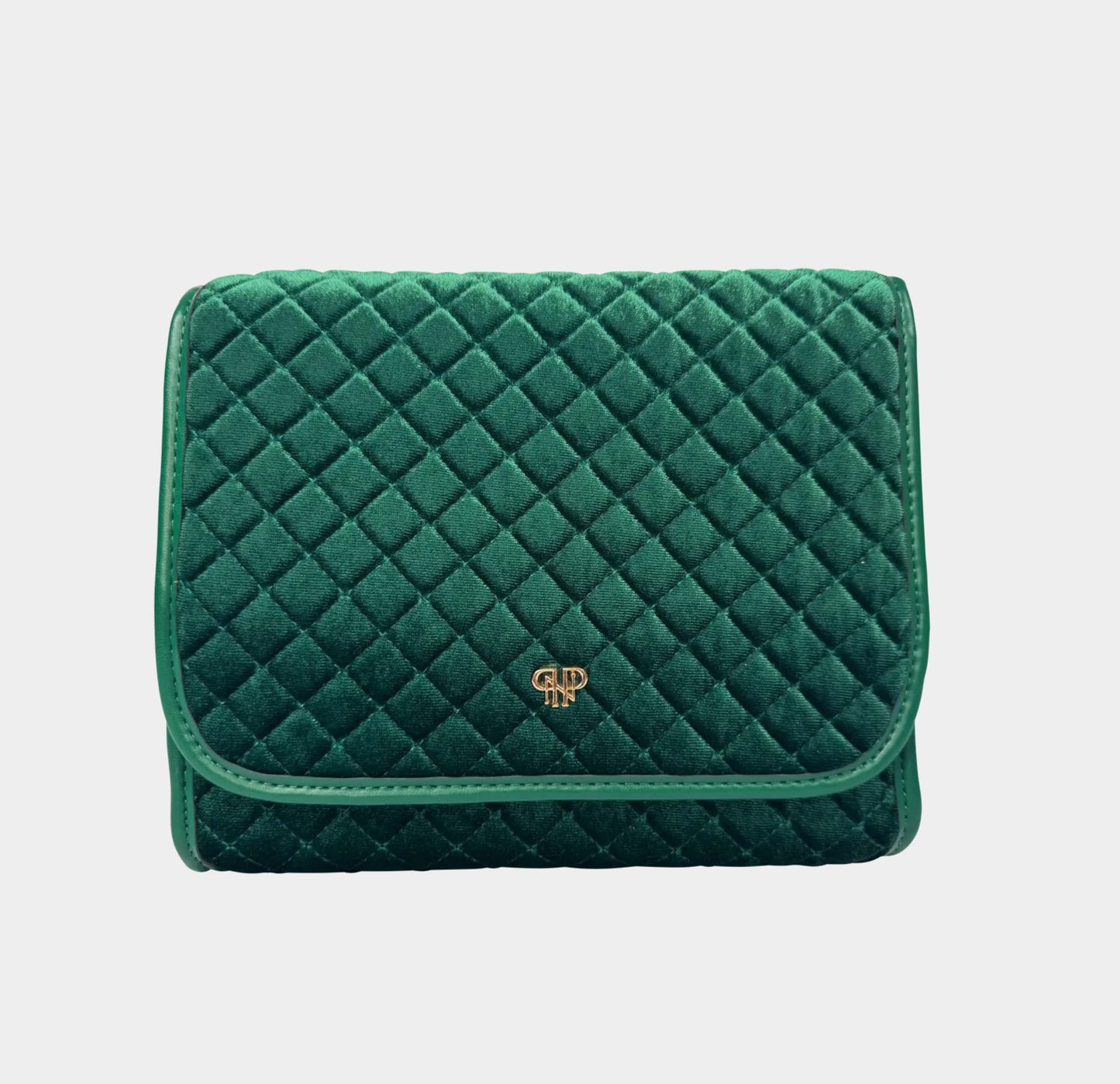 Toiletry Case- Emerald Velvet